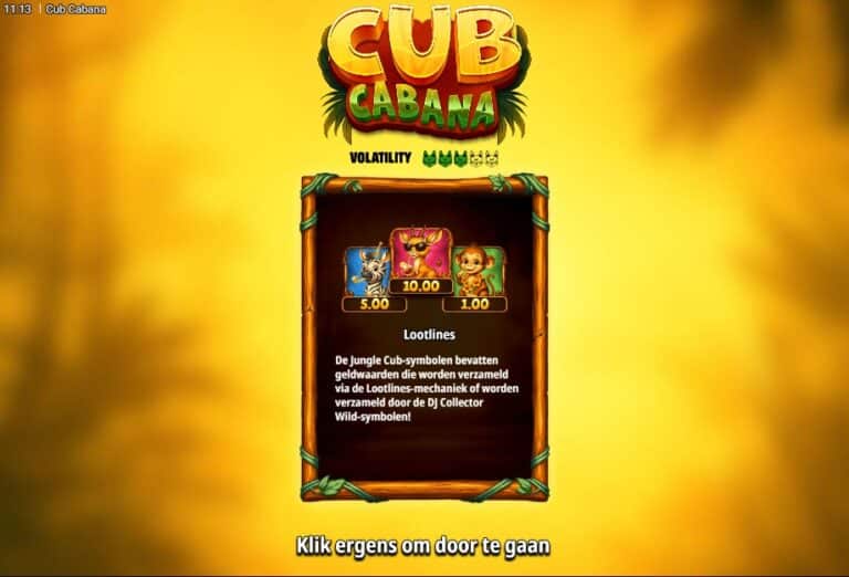 Screenshot 1 van Cub Cabana